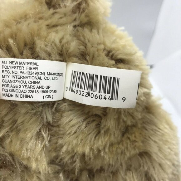 Dan Dee Collector's Choice Bear XOXO Heart Stuffed Beige Plush Valentines Day - Picture 8 of 8